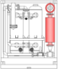 Picture of SD100SHP 26 Bar 2400CFM - DNV Skid Air Drier Package