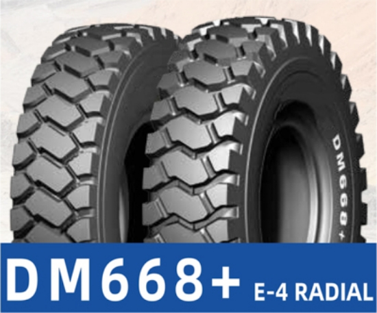 Picture of Dump Truck Tyre - IDTDM668+ E4 RADIAL14.00R25***B10.002.0