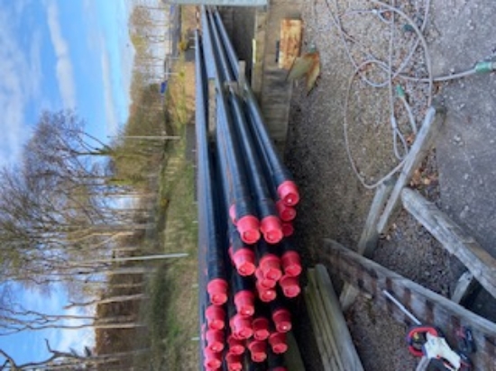 Picture of New, Unused 5.5" OD R3 Drill Pipe Grant Prideco