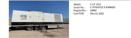 Picture of CAT DIESEL GENERATOR SET