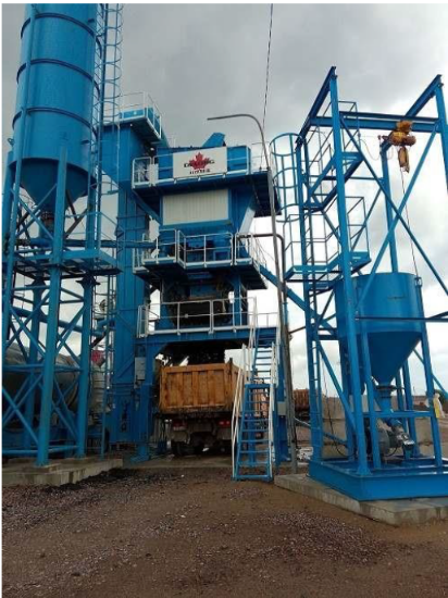 Picture of CLY-2000 Mobile Asphalt Mixing Plant 