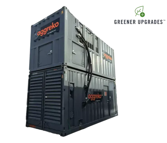 Picture of Aggreko Generator - Gas QSK 60 full Ospery
